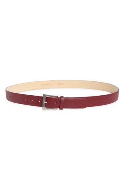 Longchamp Go Leather Belt In Brown