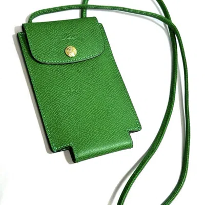 Pre-owned Longchamp Gold Leather Shoulder Bag ()