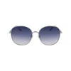 Longchamp Gold Metal Sunglasses