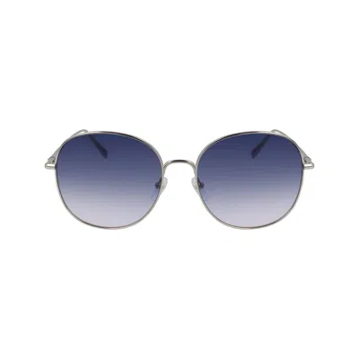 Longchamp Gold Metal Sunglasses