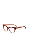 Longchamp Gradient-effect Cat-eye Glasses In Brown