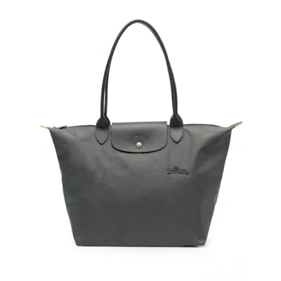 Longchamp Grey Tote Bags