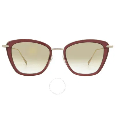 Longchamp Green Cat Eye Ladies Sunglasses Lo638s 611 52