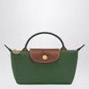 Longchamp Le Pliage Original Green Clutch Bag