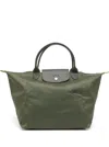 Longchamp Le Pliage Shoulder Bag In Green