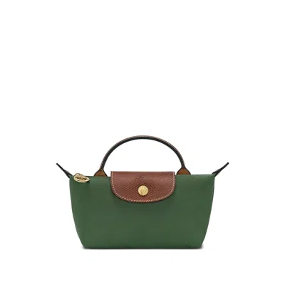 Longchamp Green Wallets & Pures
