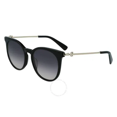 Longchamp Grey Gradient Phantos Ladies Sunglasses Lo693s 001 52 In Black