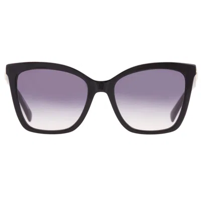 Longchamp Grey Gradoent Butterfly Ladies Sunglasses Lo742s N 001 54 In Purple