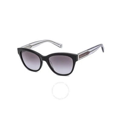 Longchamp Grey Square Ladies Sunglasses Lo618s 001 54 In Black