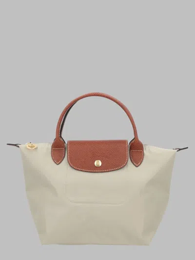 Longchamp Handbag In Ivory