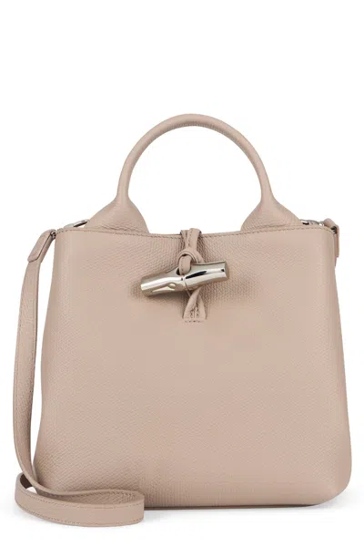 Longchamp Handbag Le Roseau In Red