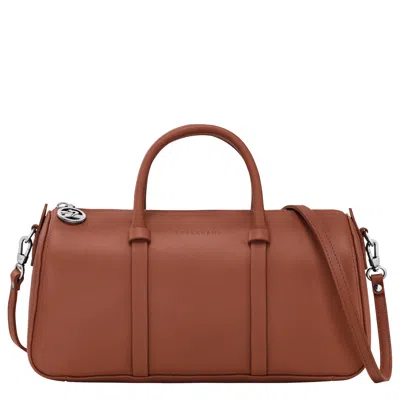 Longchamp Handbag M Daylong In Cognac