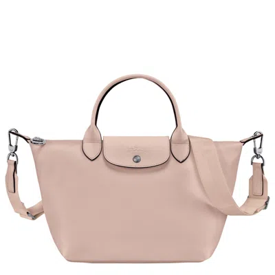 Longchamp Le Pliage Xtra Leather Coin Purse In Pink