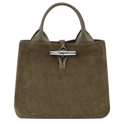 Longchamp Handbag S Le Roseau In Olive