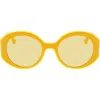 Longchamp Heritage 53mm Oval Sunglasses In Honey