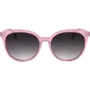 Longchamp Heritage 55mm Gradient Round Sunglasses In Pink