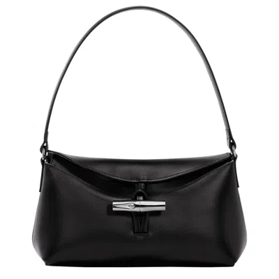 Longchamp Hobo Bag S Le Roseau In Black