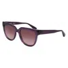 Longchamp Gray Injected Sunglasses In Gray
