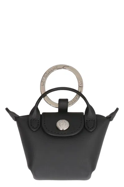 Longchamp Key Case In Black