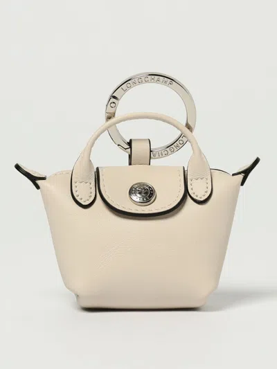 Longchamp Schlüsselanhänger  Damen Farbe Ivory In White
