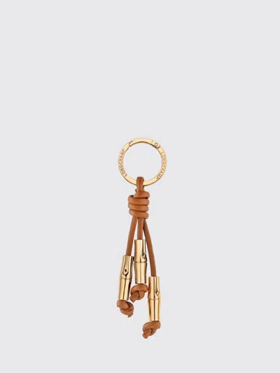 Longchamp Key Chain Woman In Brown