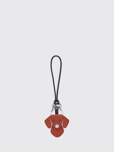 Longchamp Key Chain Woman In Brown