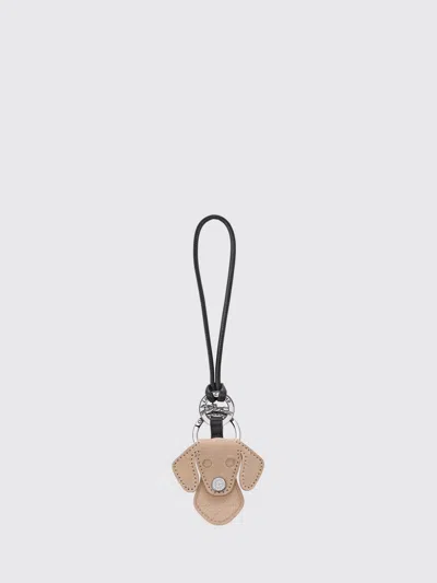 Longchamp Key Chain Woman In Brown