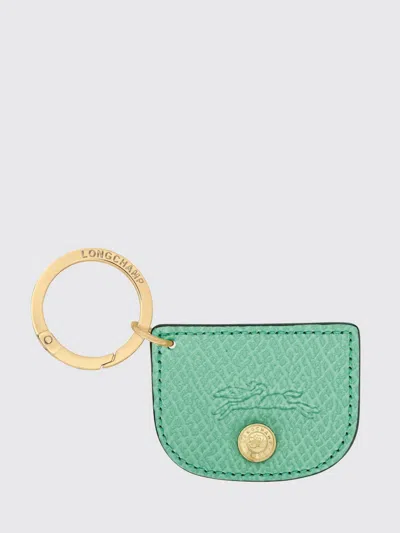Longchamp Key Chain Woman In Green