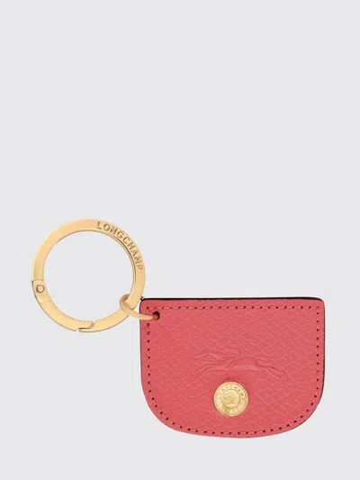 Longchamp Key Chain Woman In Red