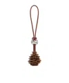 Longchamp Key Ring In Brown