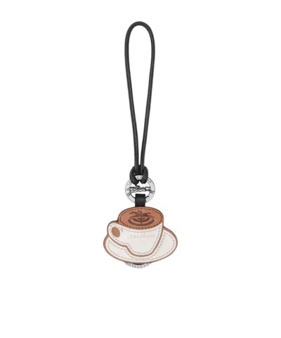 Longchamp Key Ring In Metallic