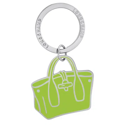 Longchamp Key Rings Le Roseau In Green