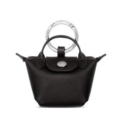 Longchamp Keyring In Black