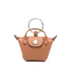 Longchamp Le Pliage Xtra Leather Airpod Bag Charm In Brown