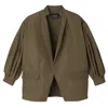 Longchamp Kimono Jacket In Artichaut