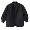 Longchamp Veste Kimono In Black