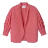 Longchamp Kimono Jacket In Marshmallow