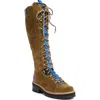 Longchamp Knee High Boot In Brown