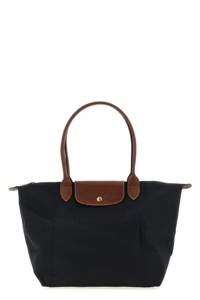 Longchamp 'l Le Pliage Original' Shoulder Bag In Black