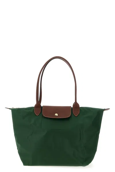 Longchamp 'l Le Pliage Original' Shoulder Bag In Green