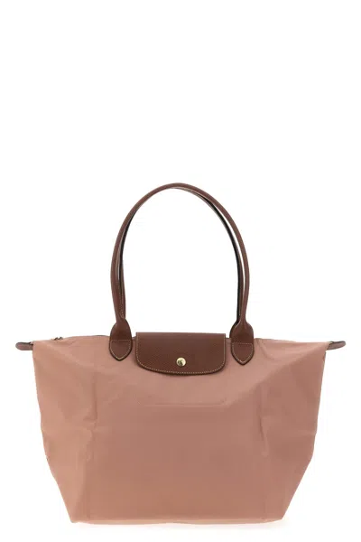 Longchamp 'l Le Pliage Original' Shoulder Bag In Pink