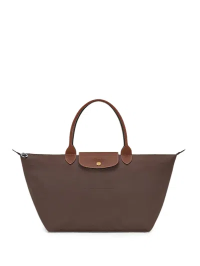 Longchamp L Le Pliage Tote Bag In Brown