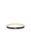 Longchamp La Médaille Belt In Black