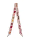 Longchamp La Palette  Printed Silk Scarf