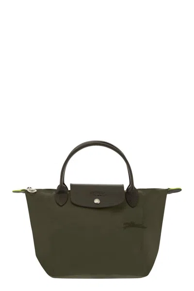 Longchamp La Pliage Small Bag In Military Green