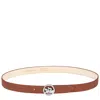 Longchamp Ladies' Belt La Médaille  In Cognac