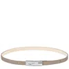 Longchamp Ceinture Femme Le Roseau In Clay