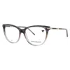 Longchamp Ladies Blue Rectangular Eyeglass Frames -lo2727-037-55