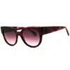 Longchamp Geometric-frame Sunglasses In ["brown"]