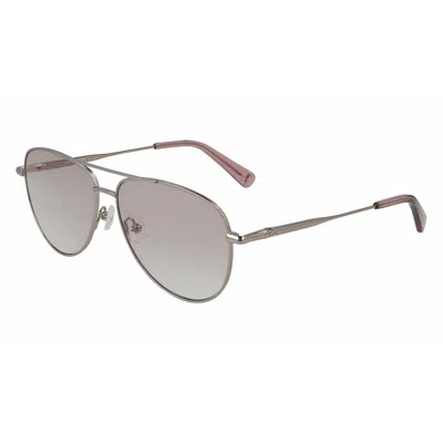 Longchamp Copper Metal Frames In Metallic